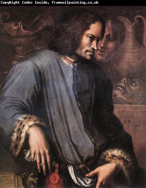 VASARI, Giorgio Portrait of Lorenzo the Magnificent wr